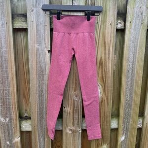 NWOT NVGTN Maroon/Pink Lift Seamless Leggings
